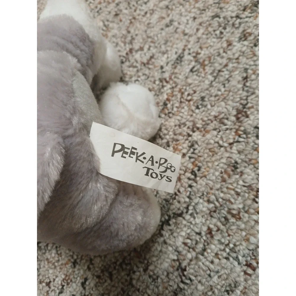 Peek A Boo Toys Husky‎ Dog Animal Plush Toy Gift 7